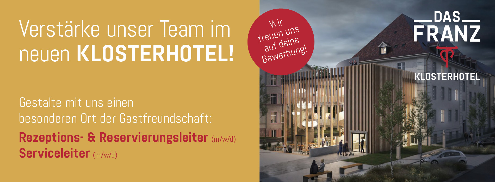 DAS FRANZ - Stellenangebote